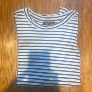 AYR French Fry long sleeve - blue & white stripe. Size M